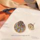 AAA Fake APM Monaco Multi-Color Diamond Earrings  (5)_th.jpg